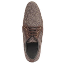 Brown jute casual shoes