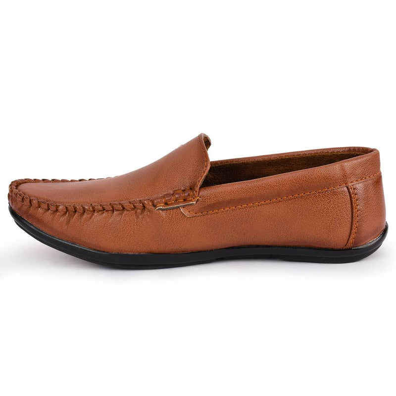 Tan Synthetic Loafer For Men