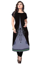 Digital Print  Straigth Kurti