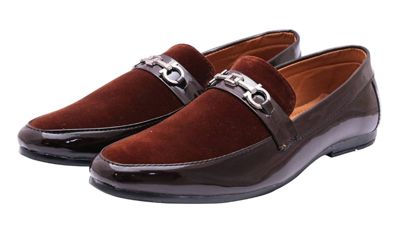 Brown Synthetic Lofar Shoes For Men's