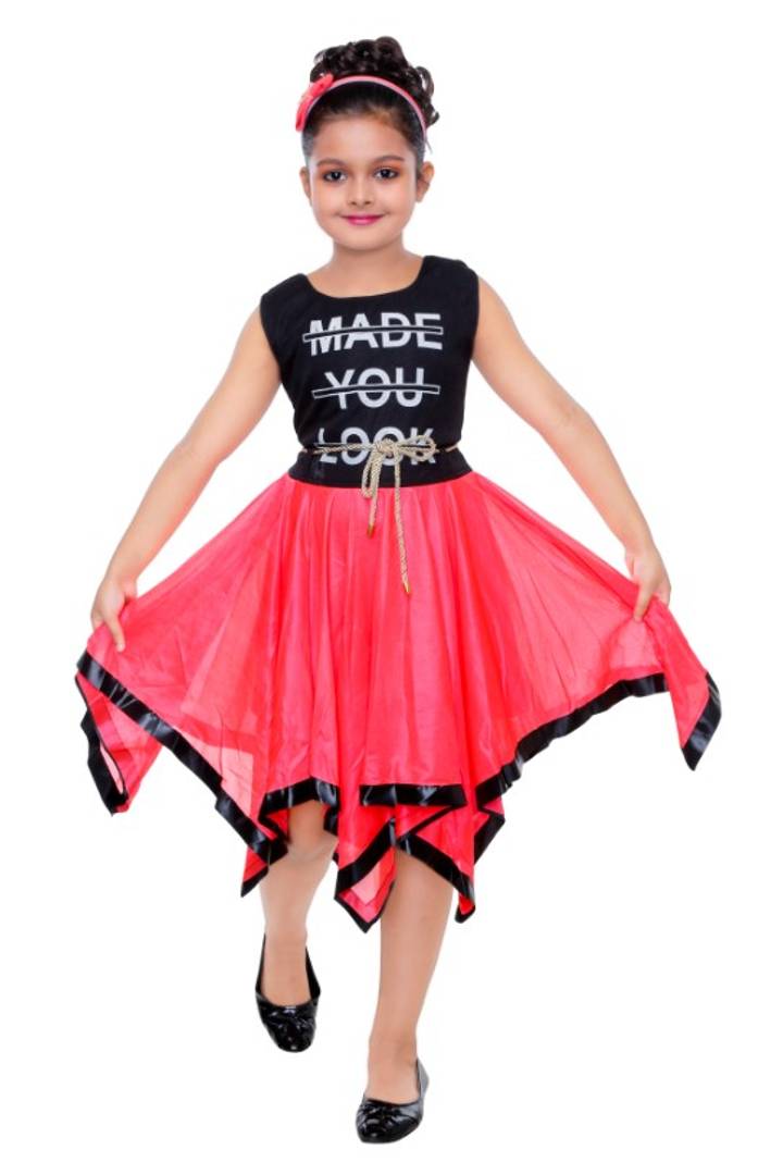 Girls Midi/Knee Length Festive/Wedding Dress