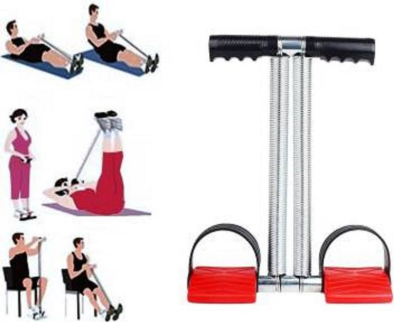 Double Spring Tummy Trimmer Home Gym Abdomen Leg Exerciser