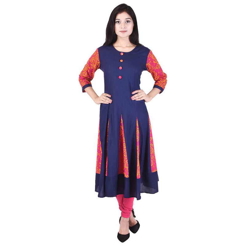 Solid Women Anarkali Kurta