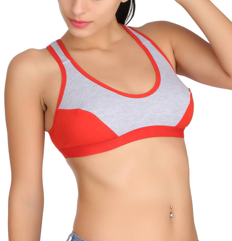 Combo of 2 Multicoloured Non Padded Full Coverage Bra