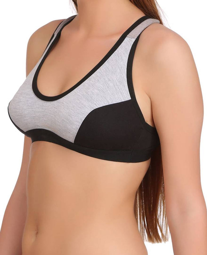 Combo of 2 Multicoloured Non Padded Full Coverage Bra