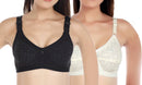 Women  Multicolored  Cotton  Full Coverage Bra