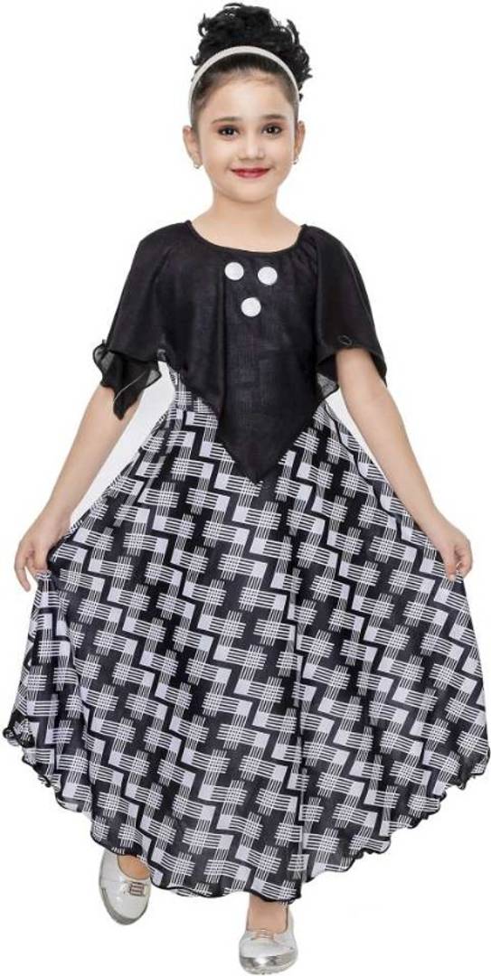 Girls full Length Party Dress