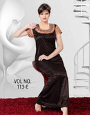 Women's Stylish Satin Night Gown