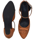 Tan Women Beige Heels Sandal