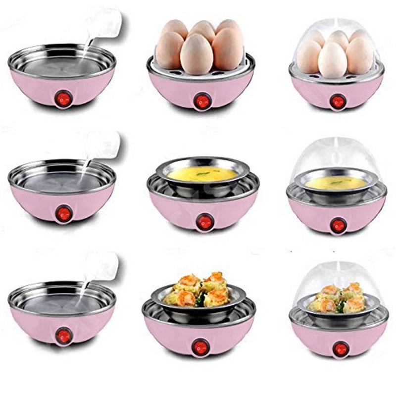 Electric Egg Cooker Boiler Steamer