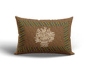 Modern Brown Cotton Printed Single Bedsheet With Pillow Cover
