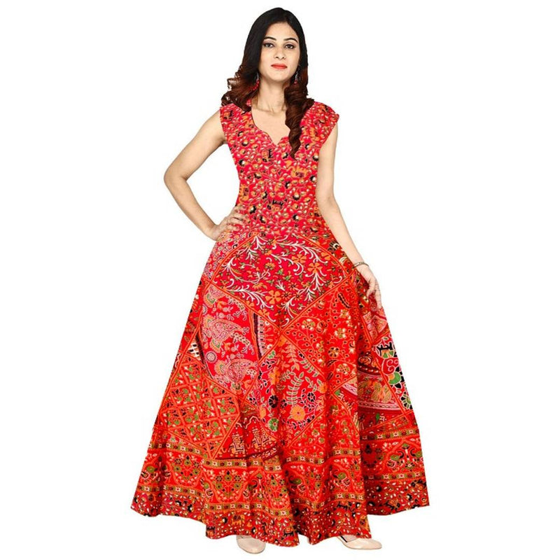 Women's Printed Cotton Gown