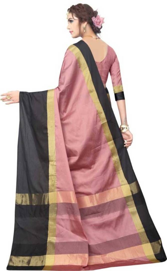 Cotton Silk Saree with Blouse