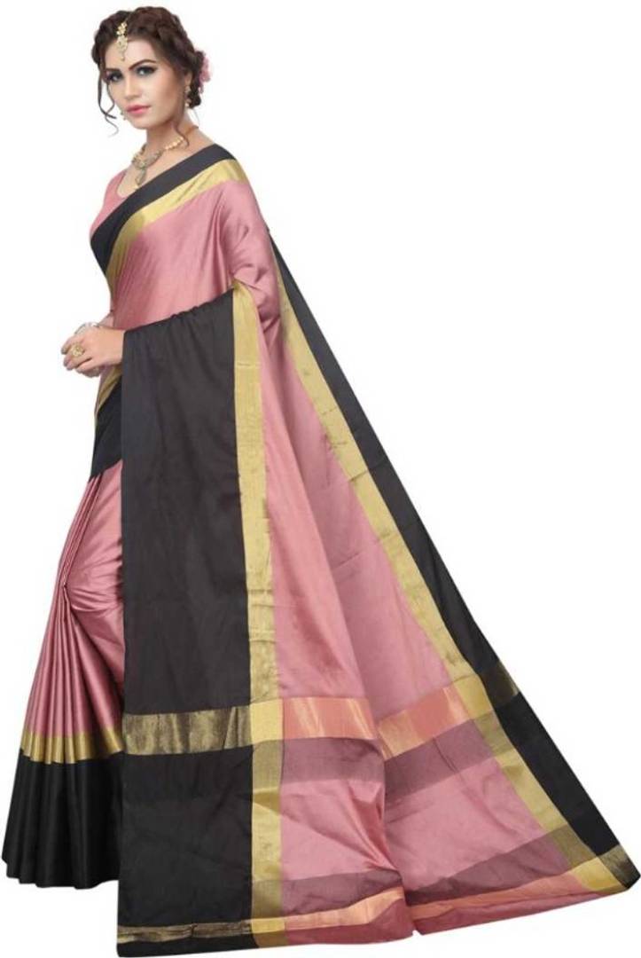 Cotton Silk Saree with Blouse