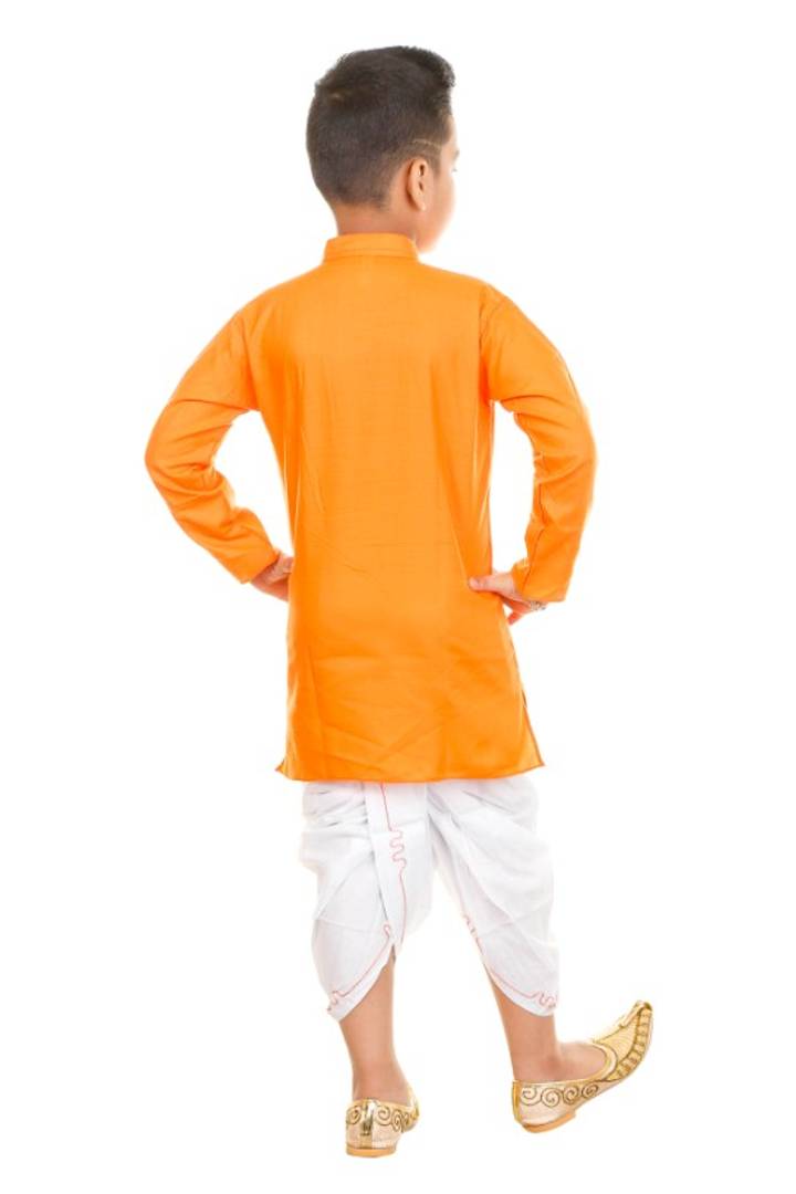 FASHION GARMENTS Modern Kids Dhoti Kurta Set