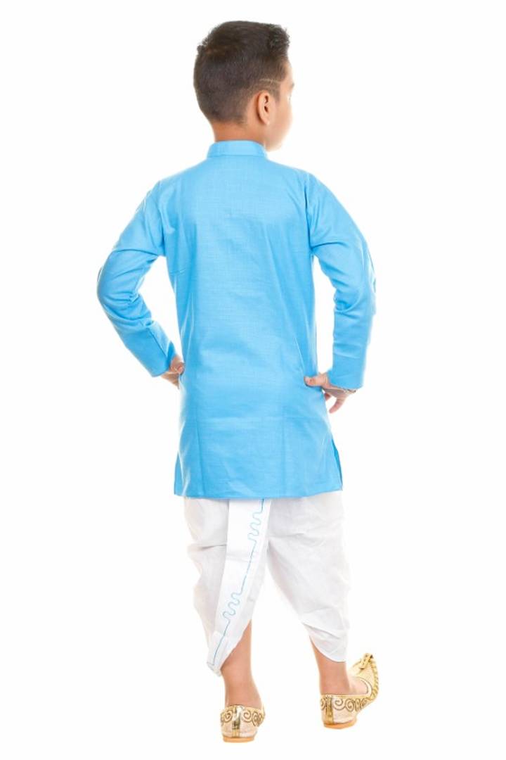 FASHION GARMENTS Modern Kids Dhoti Kurta Set