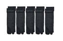 Trendy Women's Black Snow Warm Fur Cashmere Velvet socks