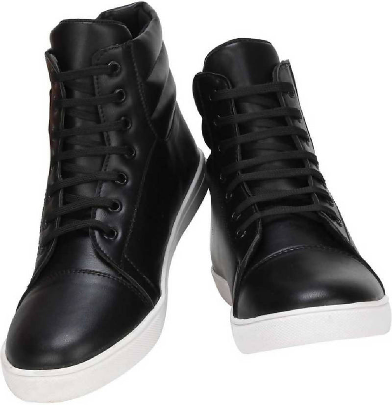 Casual Black Boot For Men