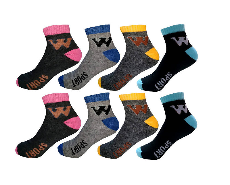 Premium Cotton Cushion Towel Ankle Socks For Men's and Women's