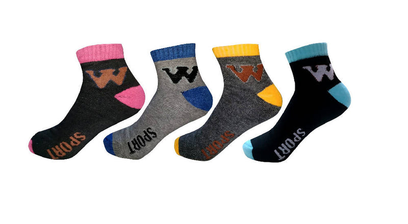 Premium Cotton Cushion Towel Ankle Socks For Men's and Women's