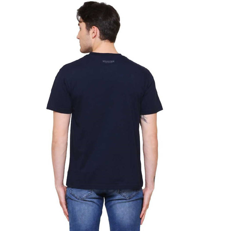 Men's Lycra Polyester Round/V Neck T-shirt