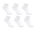 White Cotton Ankle Socks for Men’s and Women’s