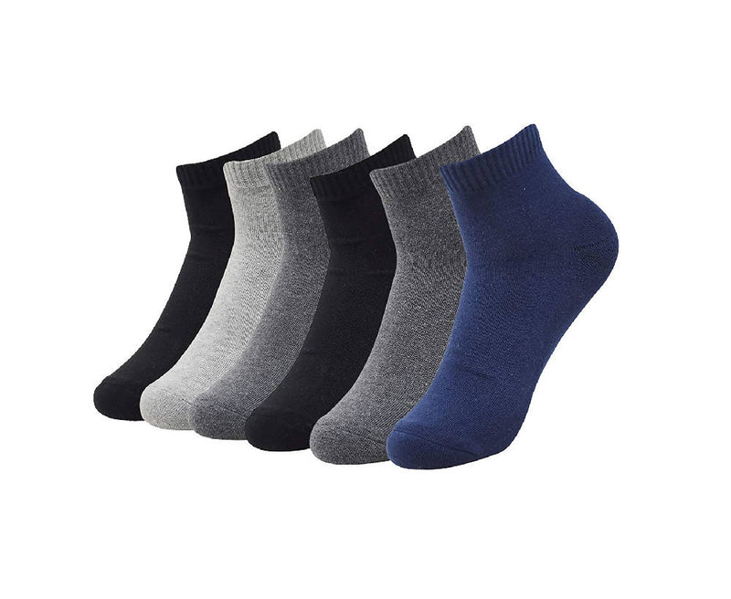 Pure Cotton Multicolor Ankle socks for Men's and Women's