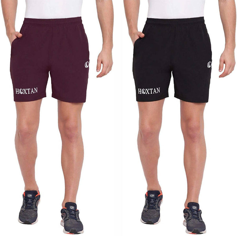 HX COMBO BLACK AND WINE SHORTS (PACK OF 2)