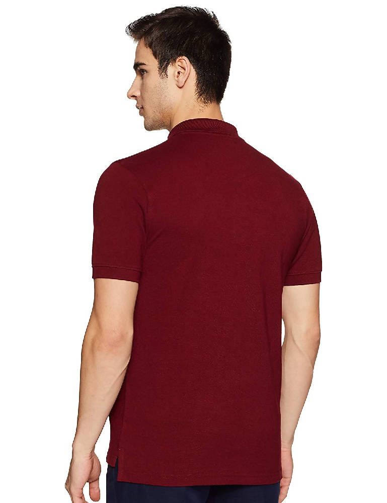 Men's Polyester cotton Polo Neck T-Shirts