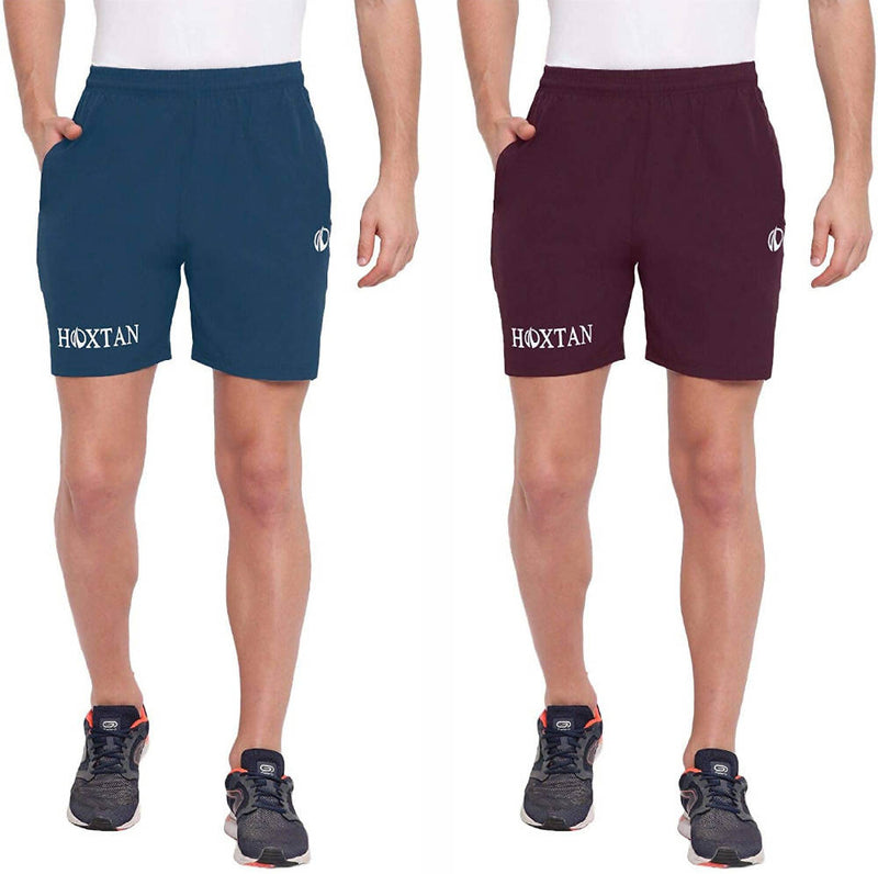 HX COMBO AIRFORCE AND WINE SHORTS (PACK OF 2)