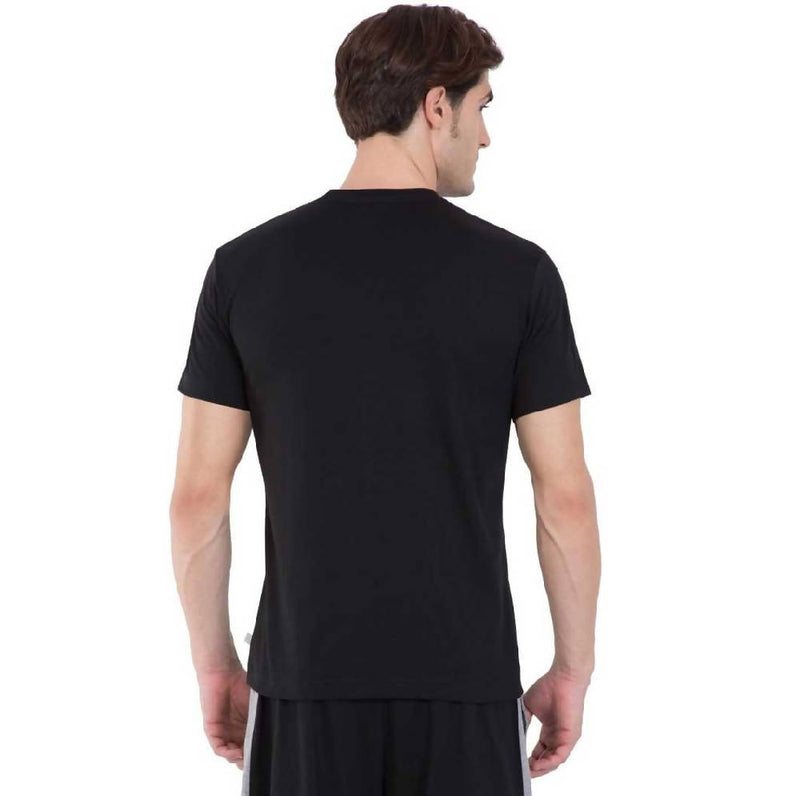 Men's Lycra Polyester Round/V Neck T-shirt