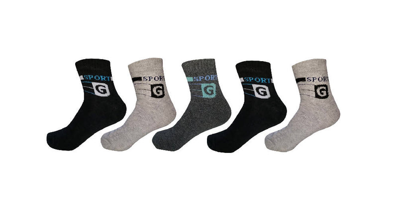 Premium Cotton Cushion Towel Ankle Socks For Men's and Women's