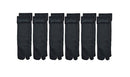Trendy Women's Black Snow Warm Fur Cashmere Velvet socks
