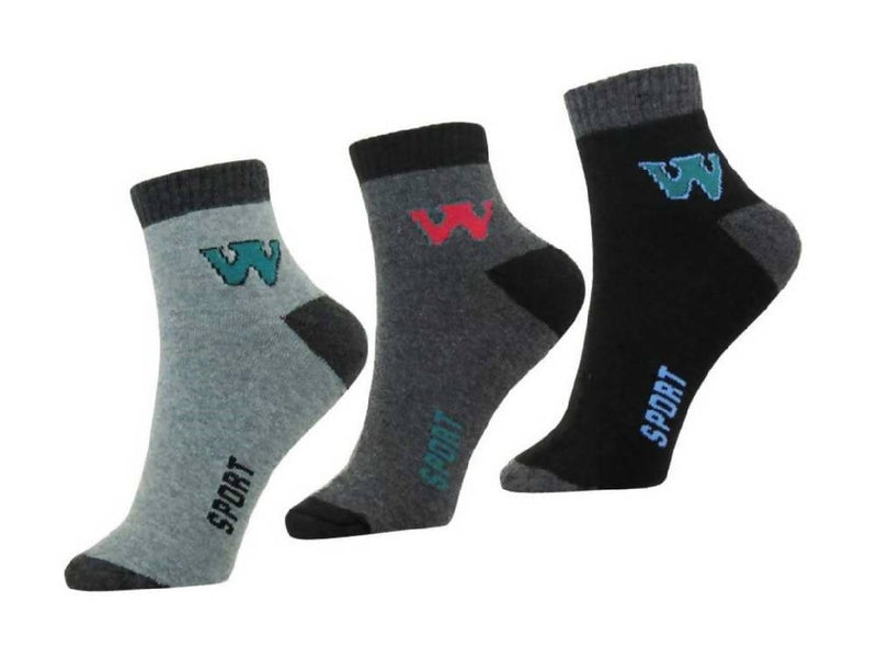 Premium Cotton Cushion Ankle Socks For Men's and Women's