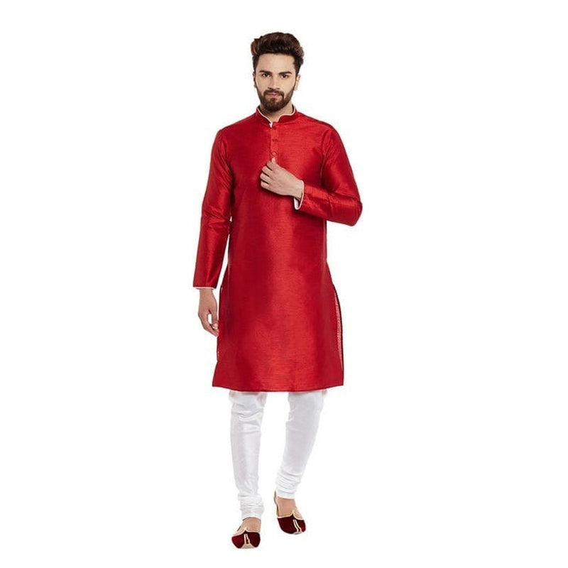 Stylish Polyester Kurta Set for Men