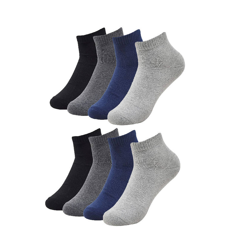 Pure Cotton Multicolor Ankle socks for Men's and Women's