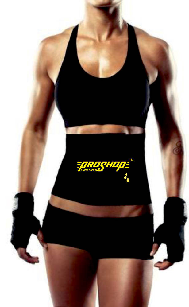 SWEAT BELT Belly Fat Burner Tummy Trimmer Fat Reducer