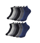 Pure Cotton Multicolor Ankle socks for Men's and Women's