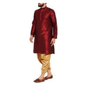 Silk Solid Kurta and Dhoti