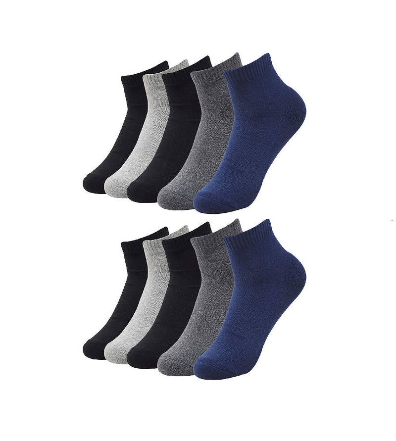 Pure Cotton Multicolor Ankle socks for Men's and Women's