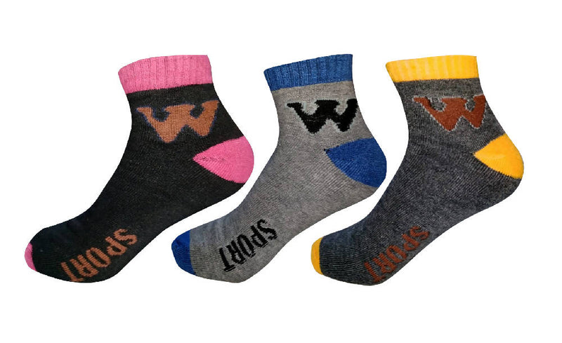 Premium Cotton Cushion Towel Ankle Socks For Men's and Women's