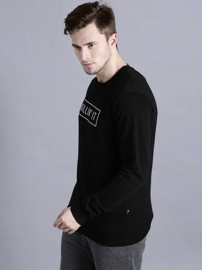 Men's Cotton Round Neck Sweatshirt