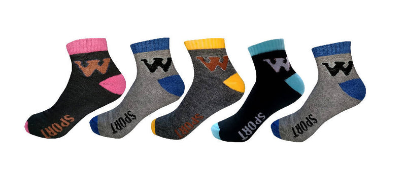 Premium Cotton Cushion Towel Ankle Socks For Men's and Women's