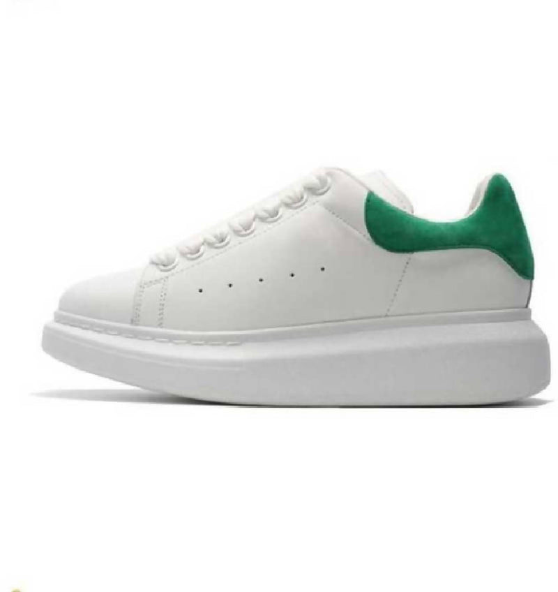 Casual White And Green Sneaker For Men