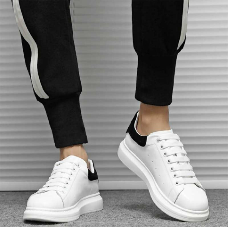 Casual White And Black Sneaker For Men