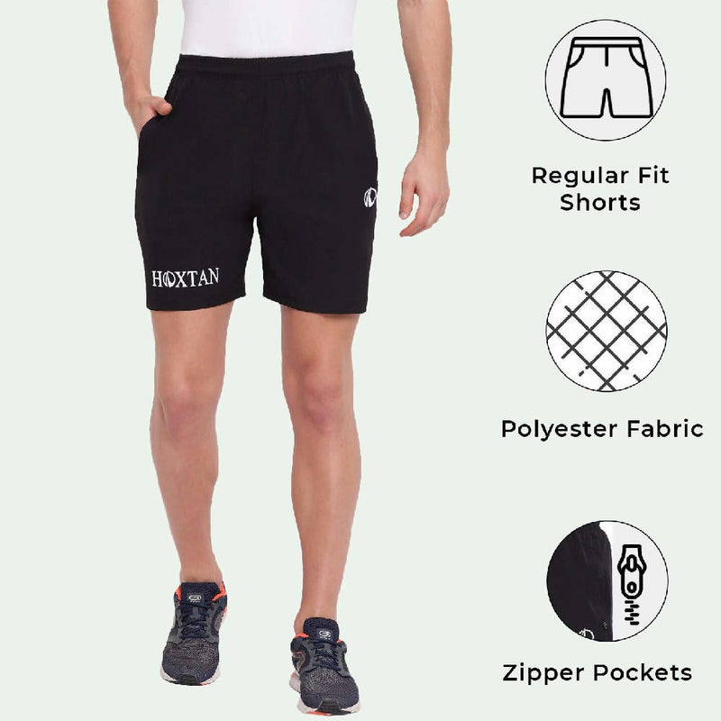 HX COMBO BLACK AND LIGHTGREEN SHORTS (PACK OF 2)