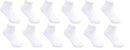 White Cotton Ankle Socks for Men’s and Women’s