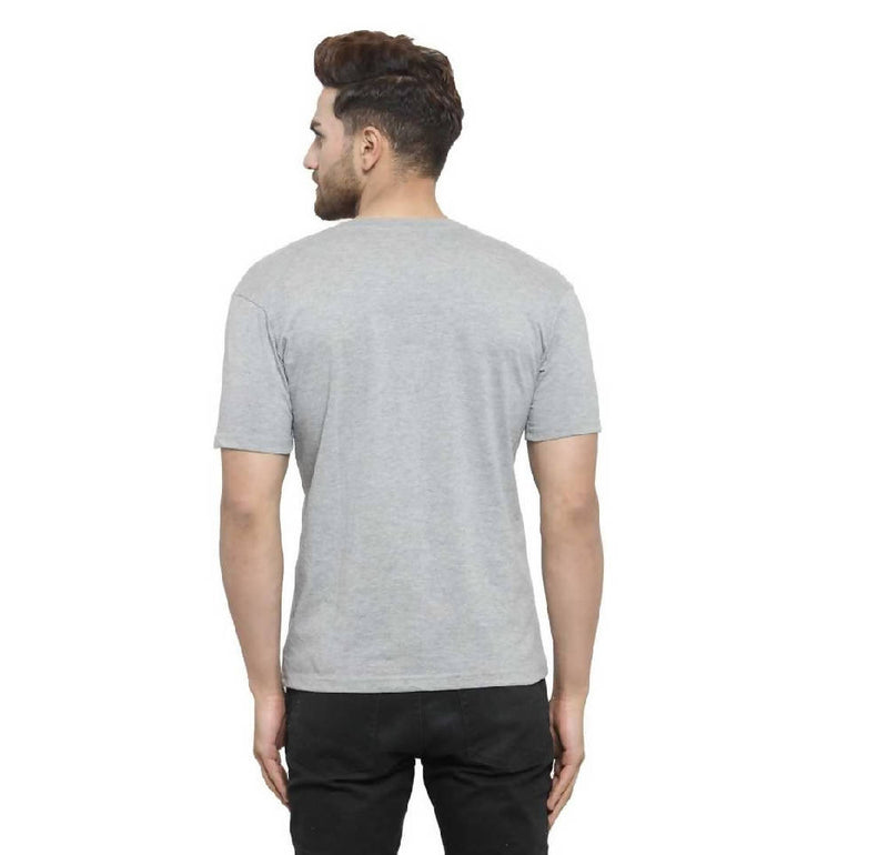 Men's and Boys V-Neck Pure Cotton T-shirts