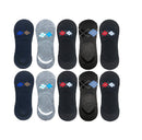 Argyle Diamond Printed Lofar No Show Pure cotton socks for Men's and Women's