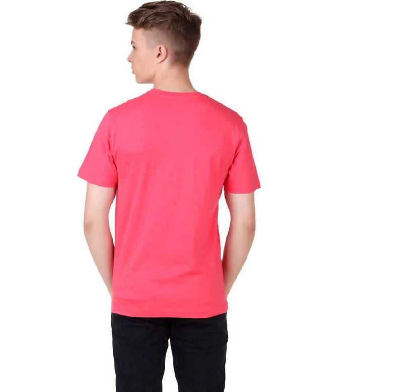 Men's Lycra Polyester Round/V Neck T-shirt